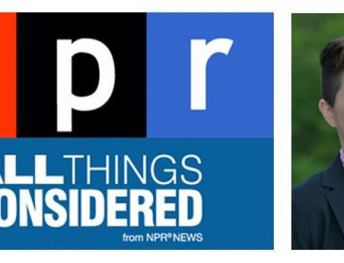 Lewis Center Researcher Herbie Huff On NPR’s All Things Considered